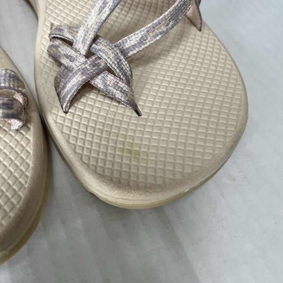Chaco ZX/2 Cloud Dual Adjustable Straps Cushioned Sandals Womens US 12 Beige - Picture 12 of 12
